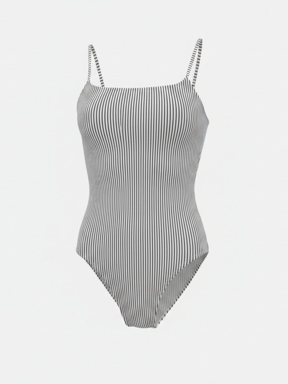 Roxy Vertical Striped One-Piece Swimsuit - Size Large